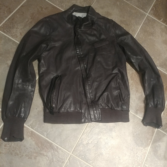 diesel lamb leather jacket